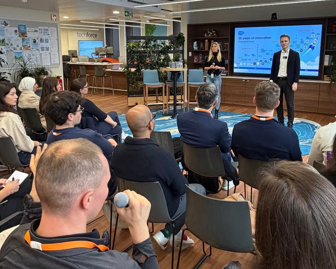 Tech Sales Community Meetup at Salesforce Munich
